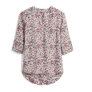 Daniel Rainn Ferraro Split Neck Blouse